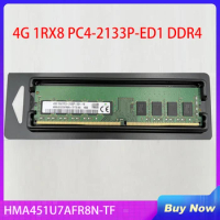 1 PCS For SK Hynix RAM 4GB 4G 1RX8 PC4-2133P-ED1 DDR4 2133 ECC UDIMM Memory HMA451U7AFR8N-TF