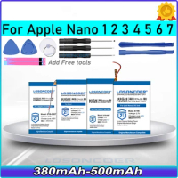 616-0640 616-0639 450mAh Battery For Apple iPod Nano 7th 7 Gen A1446 3 3G 3rd 3Gen Generation 3TH A1236 1 2 A1199 4 5 5th 6 6th