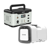 【Philips 飛利浦】露營冷氣超值組-1000W 攜帶式儲能行動電源 DLP8092C+HLE701(戶外行動電源/UPS不斷電)