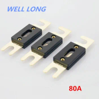 Knife type car fuses fuse pieces large car fuse inserts 80A.