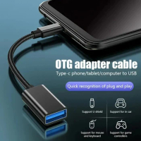 OTG Adapte Cable USB Type C to USB 3.0 A Female OTG Data Cord Adapter for Xiaomi Samsung S20 Huawei Type C OTG USB type c Cable