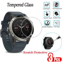 3pcs 9H Premium Tempered Glass for Garmin Fenix 7 7S 7X 6 6S 6X Pro 5 5s Smart Watch Clear HD Screen Protector Accessories