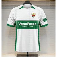 Elche-style jersey, model 2526, for fans — home and away versions for men, women, and children. Casu