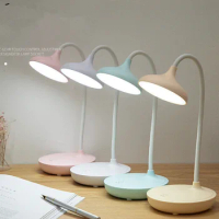 LED Studying Lamps USB Charging 3 Modes Dimming Table Lamp For Children Kids Reading Study Touch Switch Reading Light MJ1009