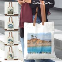 Tote bag Souvenir Bintan Island Tas Kanvas Oleh Oleh Pulau Bintan Riau