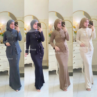 Azura set, set duyung, set knit, rok duyung, baju melayu, baju malay