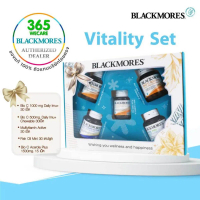 BLACKMORES Vitality Set Multi Active 30เม็ด+Bio C 30เม็ด+Ace15+Bio C Imu500 30เม็ด+Fish Oil Mini 30เ