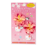 小禮堂 Hello Kitty 造型髮夾2入組 (平成高校美少女)
