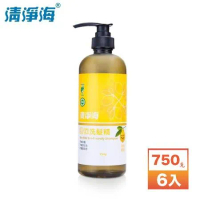 【清淨海】檸檬系列 環保洗髮精 750g (6入組)
