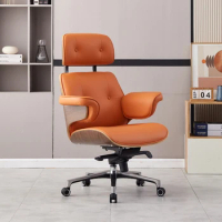 Ergonomic Computer Office Chair Luxury Design Leather Modern Office Chair Chaise Nordic Cadeiras De Escritorio Furniture