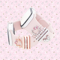 Hello Kitty Apple Watch Watchband Kawaii Delicate Bracelet Stylish Decoration Anime Sanrio Lovely Girls Gift Fashion Cute Sweet