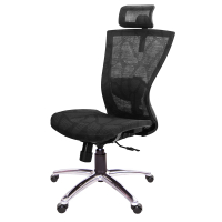 【GXG 吉加吉】高背電腦椅 無扶手/鋁腳(TW-81X5 LUANH)