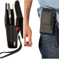 Fashion Belt Clip Case Pouch For Samsung Note 20 / note20 ultra/s24 ultra/s24+/s23 ultra/s23 ultra/s22 ultra/S23 FE Dual Pouch