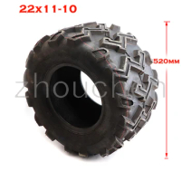 22x11-10 thick, wear-resistant tires, suitable for all-terrain vehicles and off-road vehicles