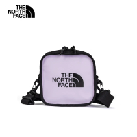 【The North Face】北面男女款紫色背帶可拆式方型單肩包｜3VWSTIP