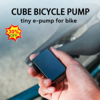 Mini Bicycle Pump 100PSI Aluminum Cube Bike Air Pump Inflator Schrader Valve Motorcycle Air Compressor MTB Bicycle Accesories