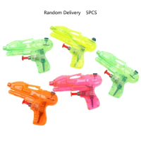 5pcs/set Water Pistol Water Squirt Guns for Kid Water Fight Toy Water Guns Blaster Mini Water Gun Squirt Guns Summer Toy