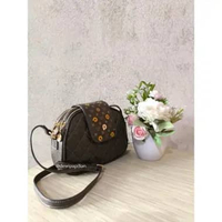 Tas Kulit Papillon Bandung K3440 20x16 Cm Abu Tua