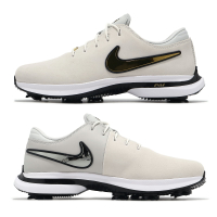 Nike 高爾夫球鞋 Air Zoom Victory Tour 3 NRG 寬楦 白 金 麂皮 止滑 高球 FJ2242-100