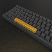 ECHOME Spacebar Keycap Custom Original National Resin Gold Keyboard Caps Cherry Profile Artisan Keycaps for Mechanical Keyboard