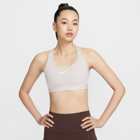 NIKE 運動內衣 女款 中度支撐 AS W NK SWSH MED SPT BRA 粉紫 DX6822-020