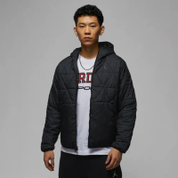 【NIKE 耐吉】外套 男款 運動連帽外套 防潑水 AS M J TF SPRT STMT MDWT JKT 黑 FZ3163-010(3S4069)
