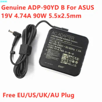 Genuine 19V 4.74A 90W 5.5x2.5mm ADP-90YD B PA-1900-30 EXA1202YH AC Power Adapter Charger For Asus K52F K52J Q400A Q500A Laptop