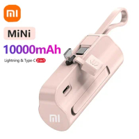 Xiaomi Mini Portable Power Bank 10000mah External Battery Plug Play Power Bank Type C Fast Power Bank For Huawei Iphone 2023