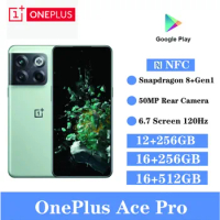 OnePlus Ace Pro 5G Smartphone Snapdragon 8+ Gen 1 16GB RAM 120Hz 6.7'' Screen 150W SuperCharge 4800mAh 50MP NFC Global Rom
