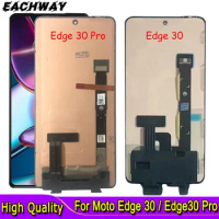 For Motorola Moto Edge 30 Pro LCD XT2201-1 Display Touch Screen Digitizer Assembly Edge20 Pro For Moto Edge Plus 2022 LCD Edge30