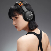 DMOOSTER D51 Headworn Wireless Bluetooth Earbuds Sponge Earguard ANC Active Noise Reduction 5.3 Stereo HiFi Gaming Esports