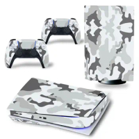 camouflage New Game PS5 Digital Edition Skin Sticker Decal Cover for PS5 Console Controllers PS5 Skin Sticker #2306