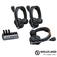 Hollyland SOLIDCOM SE Wireless Headset 1.9G 全雙工抗噪無線通話系統 3組 -3S