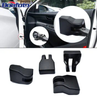 Doofoto 4x Car Door Limiting Stopper Cover For Hyundai ix25 ix35 Kona i30 Solaris i20 2019 Protective Accessories