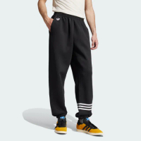 【adidas 愛迪達】長褲 男 運動褲 三葉草 NC PANTS 黑 JC9903