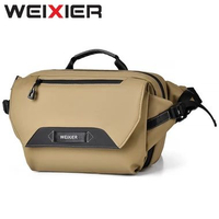 D511 Tas Selempang Pria Crossbody Sling Bag Anti Air Khaki