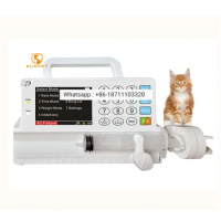 Min 5ml to Max 50ml Veterinary Syringe Pump Vet Automatic Injector Excellent