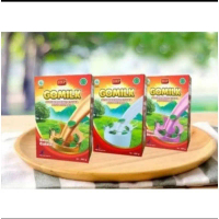 Susu Gomilk Plus Herbal 200gram - Untuk Semua Usia rasa original strawbery coklat Kambing