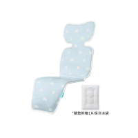 【LOVON】Farsk3 嬰幼兒雙風扇冰涼坐墊(冰袋超涼感 USB親膚風扇坐墊 推車 汽座適用 可水洗 2025升級)