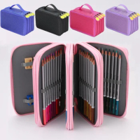 2/3/4th Floor Pencil Case Kawaii Stationery Pencil Cases For Girls Pencil Boxes School Case 3 Compartments School Holsters 04856