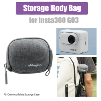 Storage Bag For Insta360 GO 3 Body Bag Protective Handbag Carrying Case Box Stand-alone Body Package Camera Accessories