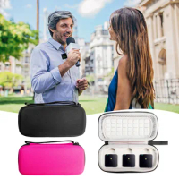 Mini Bag Portable Shockproof Storage Box Compact Waterproof Shockproof Case For RODE Wireless GO II Microphone System Travel
