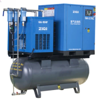 Industrial Integrated 3.7KW/5HP Screw air Compressor with Tank and Dryer