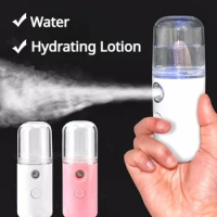 Facial Steamer USB Rechargeable Skin Moisturizing Nano Facial Sprayer Water Hydrator Face Humidifier Beauty Skin Care