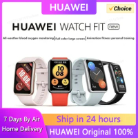 Original Huawei WATCH FIT new Smart Watch Sports Health Management Fashion Full Color Big Screen Watch