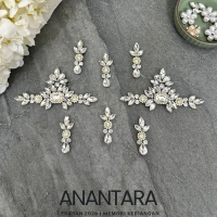 ANANTARA (Set)- Manik instant diamond iron on. Beads tampal