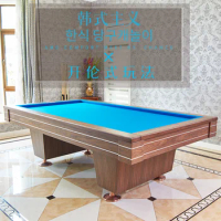Korean standard billiard table indoor home open-style billiard table Adult marble billiard table villa commercial