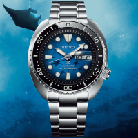 SEIKO精工 PROSPEX愛海洋系列魟魚潛水機械腕錶 禮物推薦 畢業禮物 4R36-06Z0U/SRPE39J1