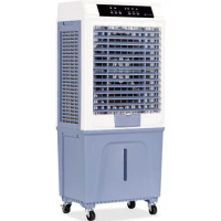 Evaporative Air Cooler,3288CFM Swamp Cooler With 10.6 Gal Tank, 43" Portable Evaporative Cooler With Remote,12H Timer,4 Ice Pack