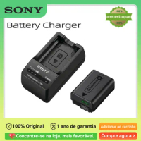 Sony Battery Charger BC-QM1 FW50 Battery for ZV-E10 A6400 A7II A6100 DSC-RX10M4V